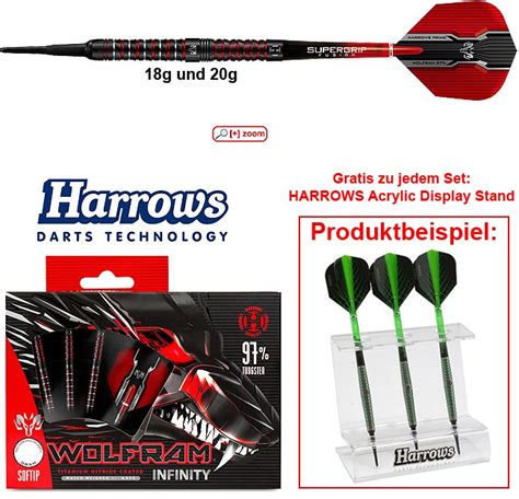 Harrows Wolfram Infinity 97 Harrows Soft Darts Dartworldde