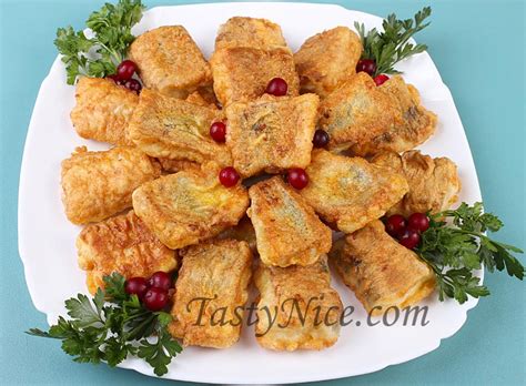 Жареная рыба хек — Tasty nice