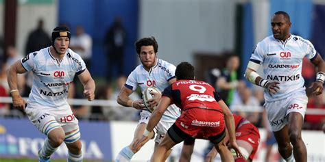 Rugby Le Racing Bat Toulouse Et Rejoint Clermont En Demi Finales