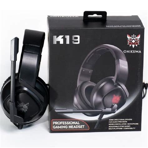 Fone De Ouvido Over Ear Gamer Onikuma K Preto Luz Rgb Led Fone