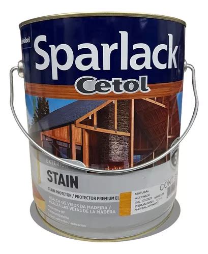 Verniz Stain Cetol Natural Acetinado Exterior Sparlack L