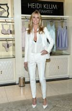 HEIDI KLUM At Heidi Klum Intimates Lingerie Collection Launch In New