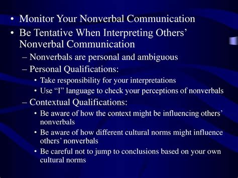 Nonverbal Communication Ppt Download