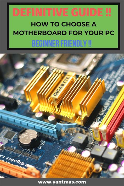 How To Choose A Motherboard For Your Computer Motherboards