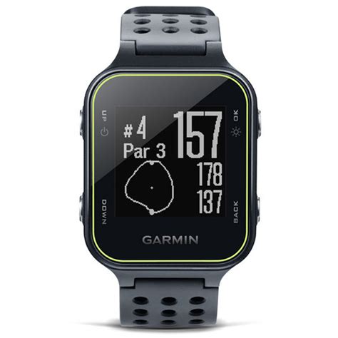 Garmin Approach S Gps Golf Watch Slate At Intheholegolf