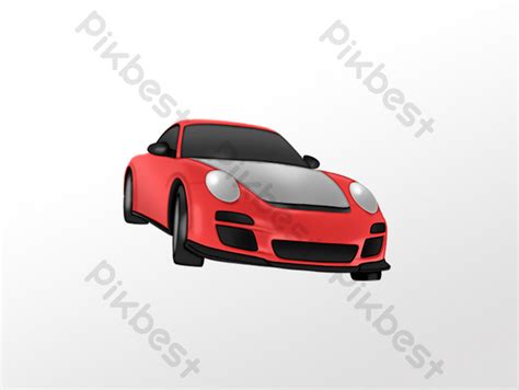 Red Racing Car Drawing Illustration PNG Images | PSD Free Download ...