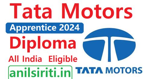 Tata Motors Ahmedabad Apprentice Recruitment Anil Sir Iti