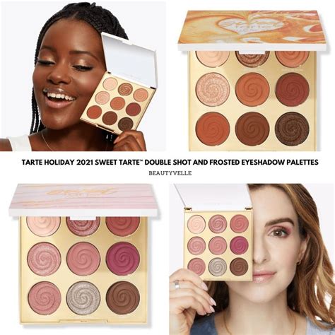 Tarte Holiday 2021 Sweet Tarte™ Double Shot And Frosted Eyeshadow