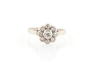 Altschliffdiamant Ring Zus Ca Ct Sommerauktion Schmuck