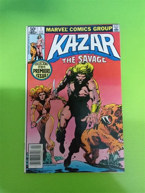 St Issue Kazar The Savage Brent Anderson Cover Art Marvel