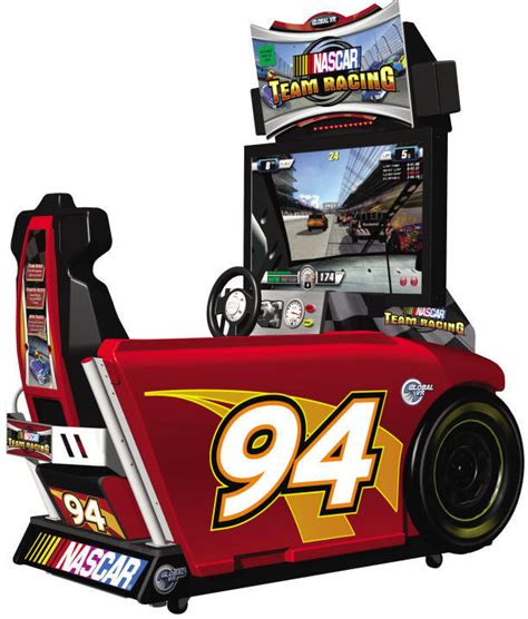 Discontinued Product Nascar Team Racing Video Arcade Game Global Vr