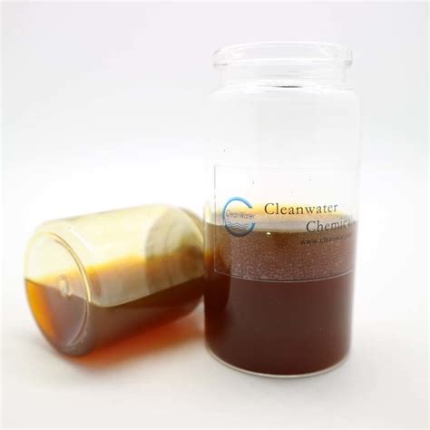 Water Treatment Demulsifier Chemical Surface Active Agent Brown Sticky