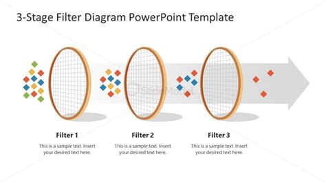 Stage Filter Infographic Diagram For Powerpoint Slidemodel