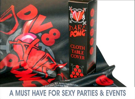 Dv8 Dare Pong Adult Party Game Turns Any Table Into Dare Pong The