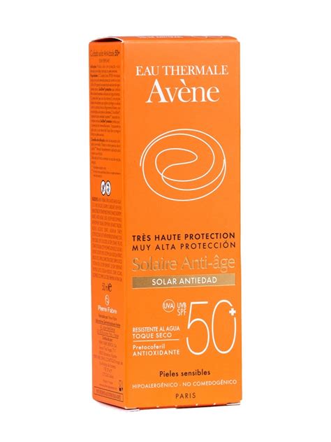 Avène Protector Solar Antiedad Spf 50 50ml Comprar A Precio En Oferta