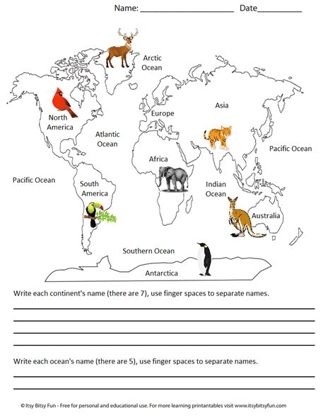 Geography For First Grade