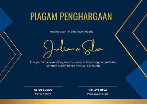 Contoh Surat Penghargaan Sumbangan Surat Penghargaan Dan Terima Kasih