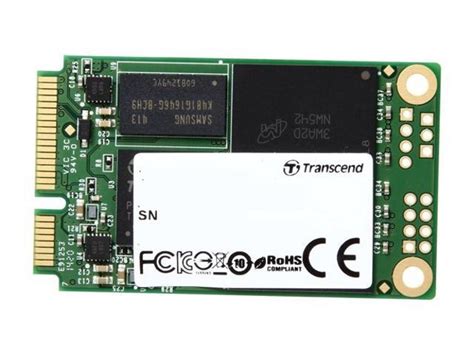 Transcend 64GB SATA III 6Gb S MSA370 MSATA SSD