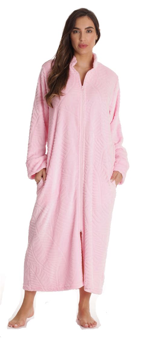 Just Love Plush Zipper Lounger Robe