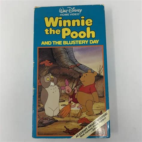 DISNEY S WINNIE THE Pooh And The Blustery Day VHS Tape Pre Owned Very