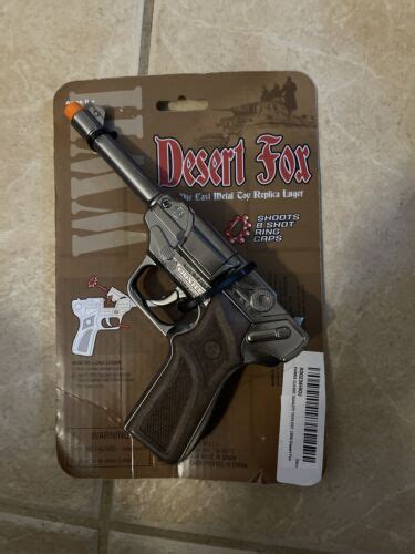 Desert Fox Wwii Die Cast Metal Toy Replica Luger Cap Gun Parris Manufacturing Values Mavin