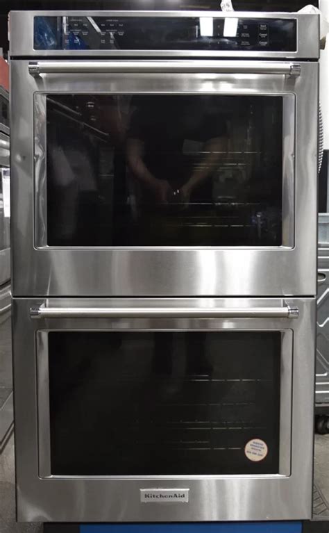 Kitchenaid Kode500ess 30 Double Electric Wall Oven Self Cleaning Kitchen Guys