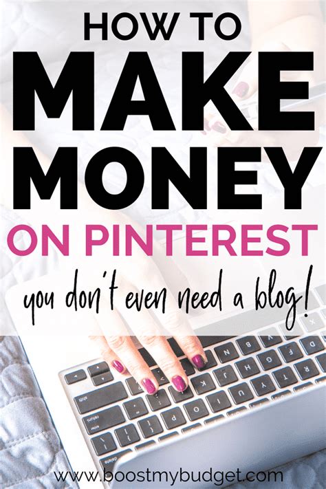 How To Make Money On Pinterest Updated For 2020 Boost My Budget