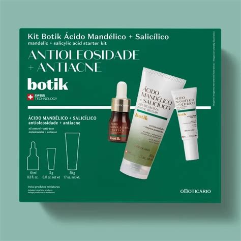 Kit Botik Cido Mand Lico Salic Lico O Botic Rio Parcelamento Sem Juros