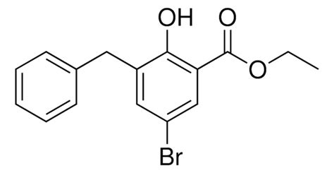 ETHYL 3 BENZYL 5 BROMO 2 HYDROXYBENZOATE AldrichCPR Sigma Aldrich