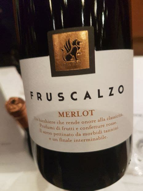 Fruscalzo Merlot Italy Friuli Venezia Giulia Collio Cellartracker