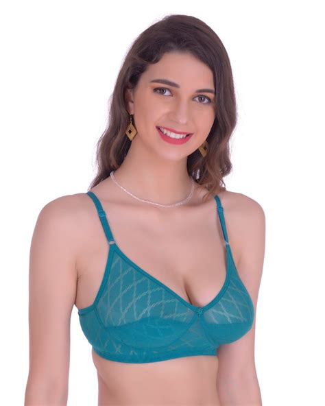 Printed Non Padded Ladies Nylon Bra For Daily Wear Size 32 At Rs 37