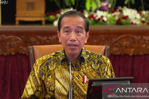 Presiden Jokowi Mari Songsong Harapan Dan Peluang Baru 2023 ANTARA