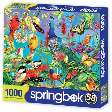 Springbok Peacock Garden Puzzle Pcs Puzzles Canada