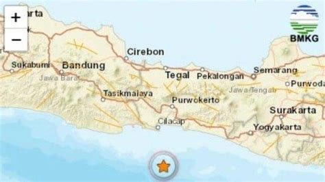 Cilacap Diguncang Gempa Sehari 4 Kali Begini Penjelasan Stasiun