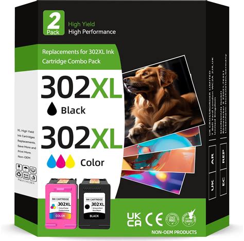 Xl Ink Cartridges Black And Colour High Yield Remanufactured For Hp