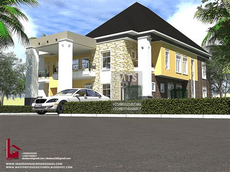 Bedroom Duplex Rf D Nigerian Building Designs