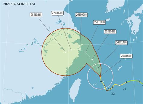 中央氣象局最新預報：颱風烟花繞過台灣直撲杭州，巧遇錢塘潮 Lihkg 討論區