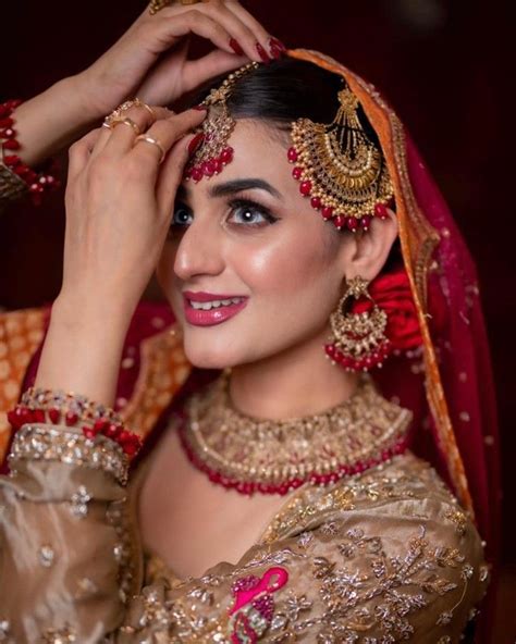 Pin by 𝙈𝙤𝙧𝙣𝙞𝙣𝙜 𝙎𝙩𝙖𝙧シ on Hira Mani Bridal makeup Celebrities Model