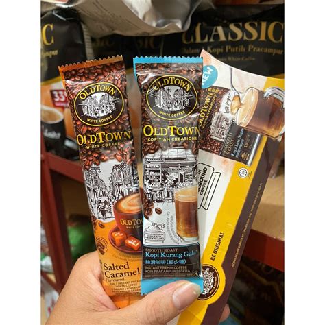 Jual Old Town White Coffee Set Sachet Salted Caramel Sachet