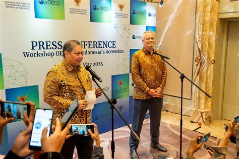 Workshop Proses Aksesi Oecd Menko Airlangga Ungkap Indonesia Menjadi