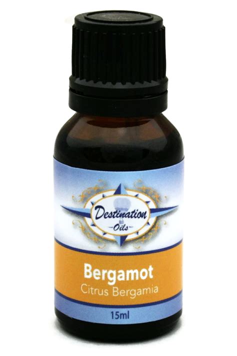 Pure Bergamot Essential Oil Citrus Bergamia 15ml Destination Oils