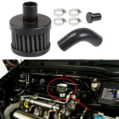 Oil Filter For Ccv Crank Case Vent Kit Fit Dodge Cummins