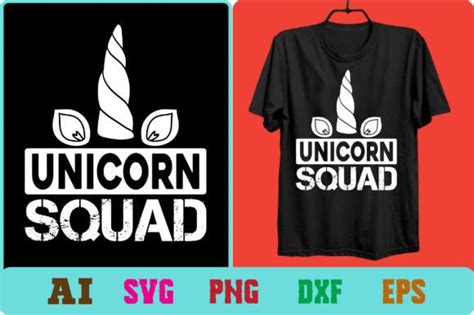 Unicorn Squad Graphic By Design River Creative Fabrica