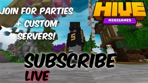 Hive With Viewers Minecraft Hive LIVE YouTube