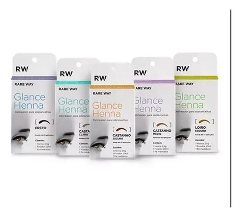 Polvo Para Cejas Para Cejas Way Glance Kit Hennas Multicor Rare Way