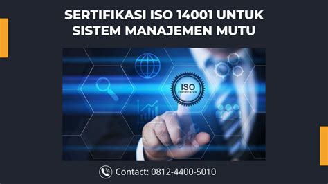 Sertifikasi Iso 14001 Untuk Sistem Manajemen Mutu Pt Cipta Purnama