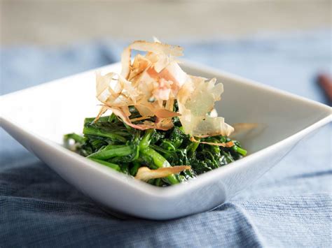 Ohitashi Japanese Blanched Greens With Savory Broth Recipe