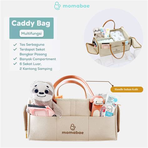 Jual Momabae Multipurpose Caddy Bag Tas Bayi Multifungsi Tas