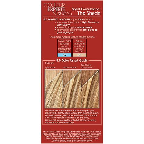 L Oreal Paris Couleur Experte Step Home Hair Color And Highlights Kit