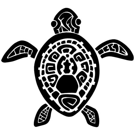 Tribal Turtle Sticker